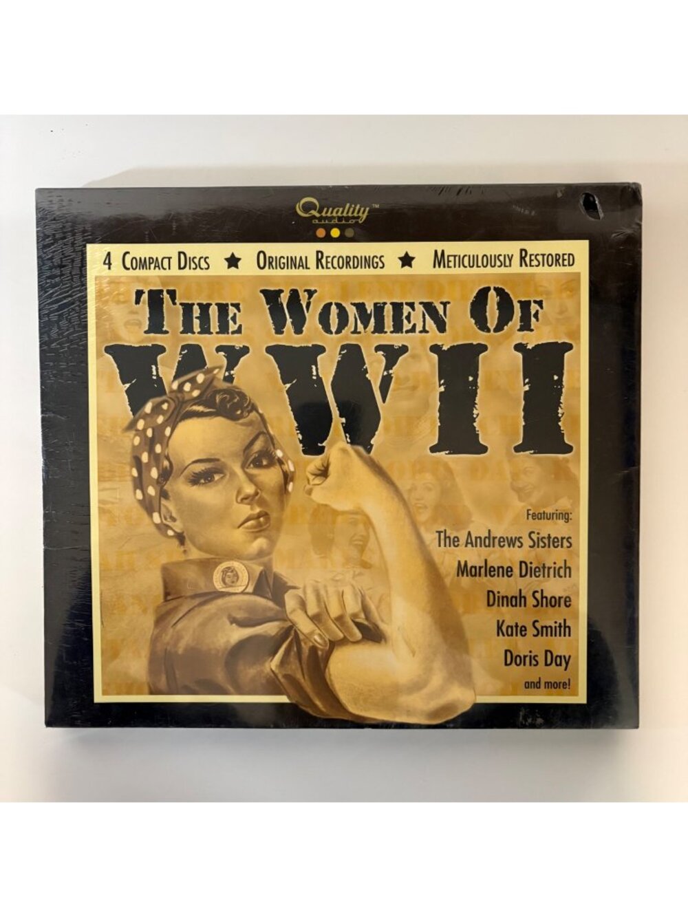 The Women Of WWII 4-CD Box Set Original Recordings Restored NEW Sealed